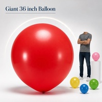 Ballons en latex géants de 36 pouces pour la décoration de fêtes d'anniversaire, d'Halloween, de Noël, de mariage et de la Saint-Valentin - Vente en gros