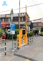 Barrière de parking intelligente Sentra SP01 avec reconnaissance de plaque d'immatriculation IP, vision nocturne, paiement automatique et contrôle électronique de vitesse