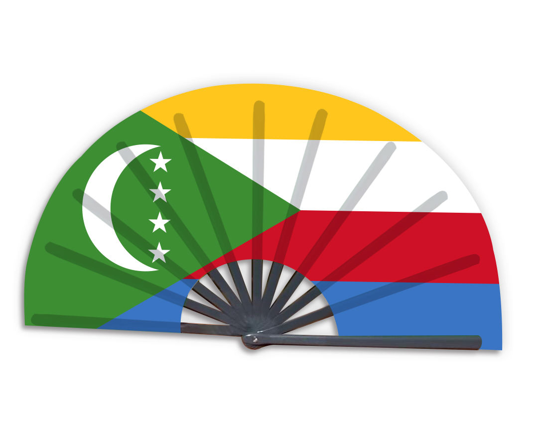 2022 Wholesale Custom Printed National Flag Colombia Fan, image size:1080x869