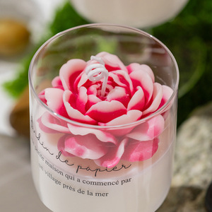 Caja de Regalo con Vela de Cera de Coco con Aroma a Jazmín para San Valentín, Navidad, Año Nuevo - Aromaterapia Artesanal, Fragancia Lujosa - Product Image 4