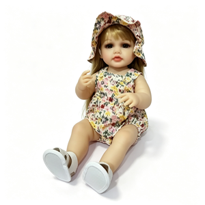 Customized Reborn baby girl <b>doll</b>, Lifelike realistic vinyl toddler <b>doll</b>, Pose able reborn <b>doll</b> for pretend <b>play</b> - Product Image 2