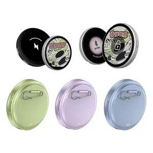 Badge électronique rechargeable avec écran tactile HD de 1,85 pouce, téléchargement Bluetooth, Open Source, Open API, programmation DIY, pendentif IA personnalisé, badge numérique - Product Image 1