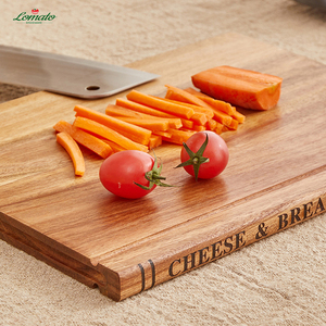 Eco-Friendly Kitchen Gift Solid <strong>Wood</strong> 3pcs Wooden Book-Shaped Cutting Board Set with Stand for Vegetables Bread &amp; Meat - Product Image 3