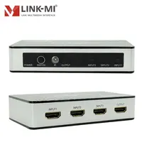 LINK-MI Switch HDMI 3x1 4K2K @ 30Hz Supporto Picture In Picture 3 Ingresso 1 Uscita HDMI Selettore interruttore HDCP 1.4 Compiacente 3D Video