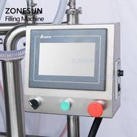 Zonnesun — pompe à Piston automatique à 4 têtes, Machine de remplissage et d'emballage, pour savon, shampoing, détergent, mousse, liquide