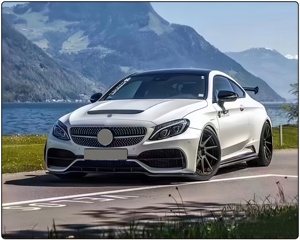 Kit de carrocería completo de fibra de vidrio de alta calidad para <span class=keywords><strong>Mercedes</strong></span> Benz W205 C63 2 puertas 2015+ - Product Image 3