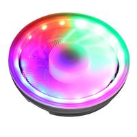 Refroidisseur de CPU ARGB avec dissipateur thermique en aluminium LGA 1150 1155 1156 1366 2011 X79 X99 AM2 AM3 AM4 AM5 PWM 120mm Rond RGB Ventilateur de refroidissement