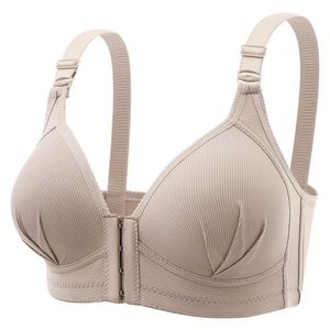 Soutien-gorge sans fil à fermeture avant pour femme, confortable, grande taille, sans couture, pour tous les jours - Product Image 4