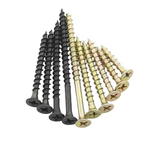 Tornillos autorroscantes de zinc amarillo 5x25mm estándar ISO para aglomerado/Tablero <span class=keywords><strong>OSB</strong></span>, tornillos de acabado de óxido negro para madera, acero inoxidable, métricos - Product Image 5