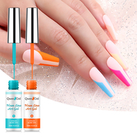 Échantillons gratuits 10ml néon couleur ligne Art Gel vente en gros personnalisé ongles fournitures UV peinture Gel Liner Nail Art Gel