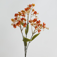 Hochwertiger 70cm Seidenblumen Künstlicher Daphne-Zweig für Eventdekoration