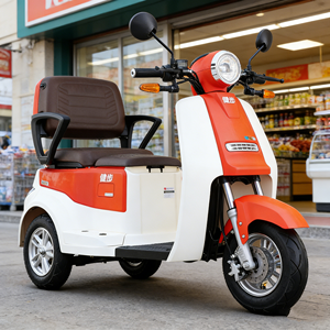 Motocicleta/triciclo eléctrico Magic Q1 con motor sin escobillas de 800-1000W, conducción silenciosa y práctico. - Product Image 1