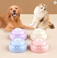 Hundetraining-Knopf Interaktives Spaß-Spielzeug aus Kunststoff für Hunde und Katzen Aufnehmbare Hundekommunikationsknöpfe