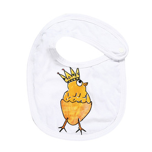 Cuentos para niños New Ins Bandana Bib Soft Cómodo Baby Chick Impreso Saliva Toalla para niños pequeños Características Animal Patrón para la alimentación - Product Image 2