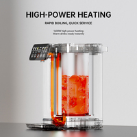 Distributeur d'eau électrique numérique 5L OEM personnalisé avec écran tactile, bouilloire chauffe-eau pour cuisine et bureau modernes