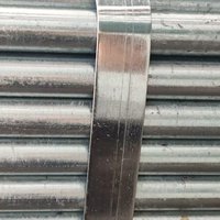 Tuyau en acier galvanisé soudé à brides multi-sections DN200-DN600, revêtement intérieur en zinc, pour structure de portique de signalisation routière