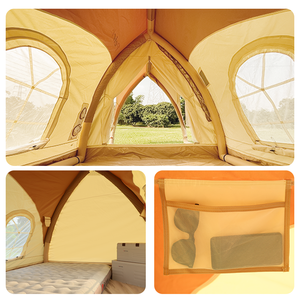 <span class=keywords><strong>Tente</strong></span> familiale extérieure pour le camping <span class=keywords><strong>Toile</strong></span> Oxford imperméable avec air <span class=keywords><strong>Tente</strong></span> <span class=keywords><strong>gonflable</strong></span> pour le glamping - Product Image 4