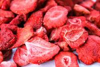 Hete Verkopende Suikervrije Aardbeiensnack Gevriesdroogd Fruit Gevriesdroogd Aardbeienplak