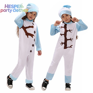 HESPER 2026 - Mono de Fiesta Navideño para Niños con Gorro, Disfraz de Muñeco de Nieve para Invierno, Pijama, Juego de Roles, Traje de Navidad para Niñas - Product Image 1