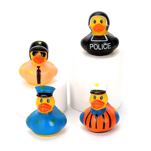 Kids Custom Rubberduck Bath Toys Shaped Bathtub Toys Printed with Exclusive Pattern Designs - Product Image 2