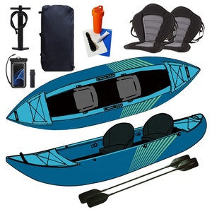 Kayak de mer gonflable PF pour 2 personnes, personnalisé en usine, avec technologie Drop Stitch - Product Image 1