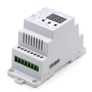 D4 4 Channel PWM DMX decoder DMX512 LED Controller for RGB RGBW LED Strip Lights