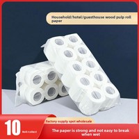Papier toilette en pâte de bois vierge à âme creuse, vente en gros, usage commercial, hôtels, maisons d'hôtes, maisons, mouchoirs pour le commerce extérieur, sur mesure