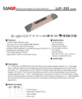 Fuente de Alimentación Conmutada Industrial de 12V/24V AC/DC para Cámara CCTV, LED, Tira Delgada, Resistente al Polvo, Plástico, IP40