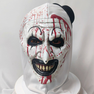 Maschera Originale di Clown Terrificante in Latex, <span class=keywords><strong>Joker</strong></span> Sanguinante per Feste di Halloween, Maschere Spaventose per Cosplay di Clown, Maschere Terrificanti per Bambini - Product Image 2