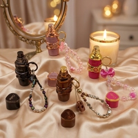 Nouveau Mini Parfum Pendentif 15ml pour Femme, Idéal Voyage, Style Arabe Moyen-Orient, Durable et Portable, Vente en Gros