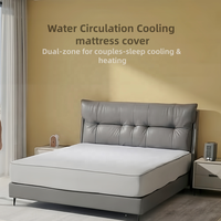 Surmatelas intelligent à double zone de refroidissement et de chauffage par circulation d'eau avec couverture de lit à circulation d'eau 16-40 ℃   Système de contrôle de température double face