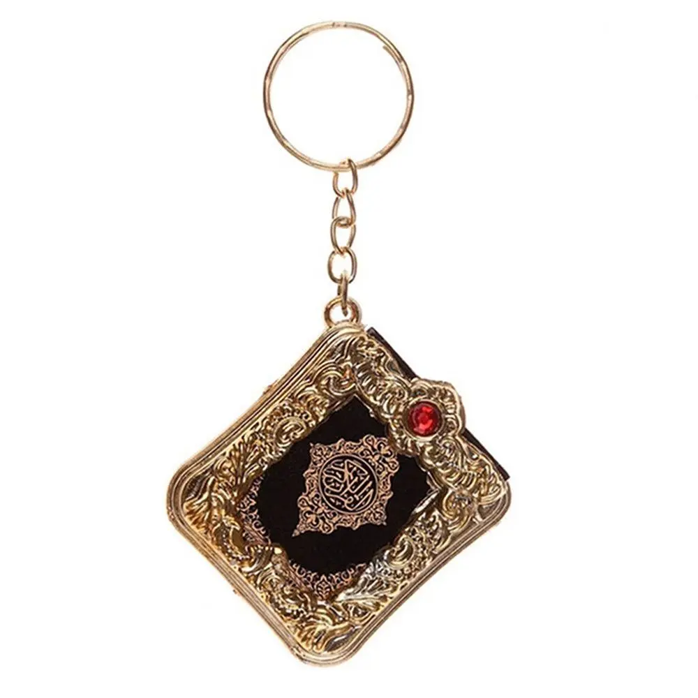 Mini Ark Quran Book Koran key chain pendant Muslim Key chain Bag key chain purse car Decor Newly