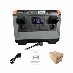 Estación de energía portátil para camping de 2400W y 2000Wh para equipo de camping y viajes - Product Image 1