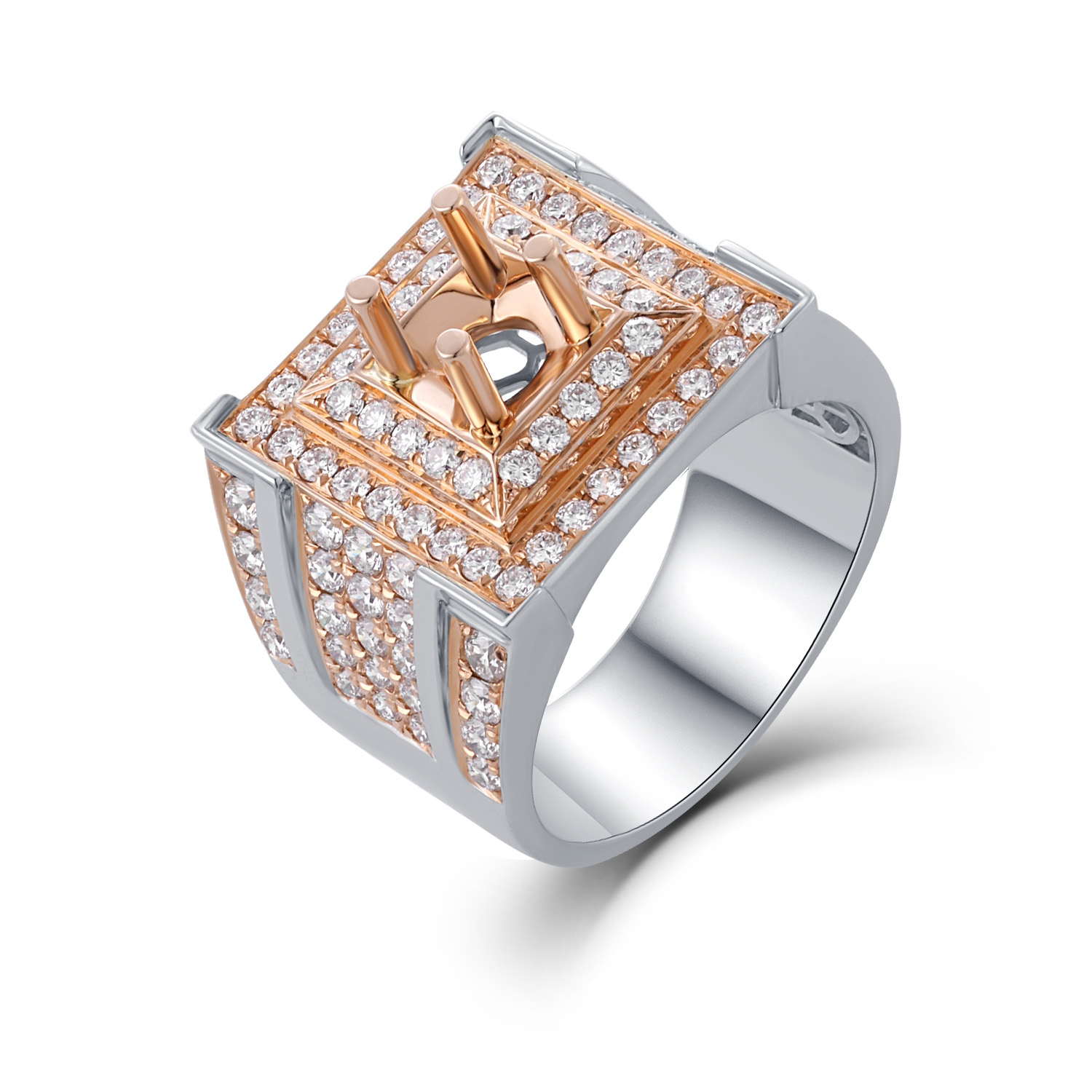 Or blanc 18K