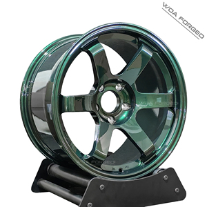 Te37SL แข่งรถโฟล์ค <span class=keywords><strong>Te37</strong></span>สีเขียว SL 5X112 5X120 5x114 3 5x100 17X9 18X9 5สำหรับ <span class=keywords><strong>BMW</strong></span> E36 <span class=keywords><strong>E46</strong></span> E92 F80 M3 F82 G82 M4 350Z 370Z - Product Image 2