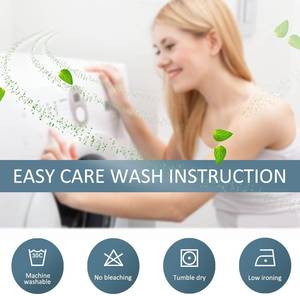 ม่านกันแสงสีม่วงแบบพรีเมี่ยมกันความร้อนลดเสียงรบกวนด้วยท่อนบนเป็นแท่งสำหรับผ้าม่านห้องนอนม่านบังตา - Product Image 6