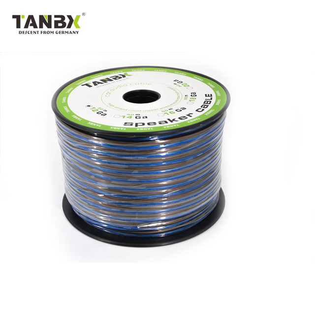 Copper-clad Aluminum 12GA Speaker Cable Car Audio Cable Speaker Wire 50M