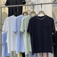 Urban Casual T-shirt van zacht gebreid katoen, polyester en spandex. Veelzijdige kleding voor dagelijks gebruik en vrije tijd.