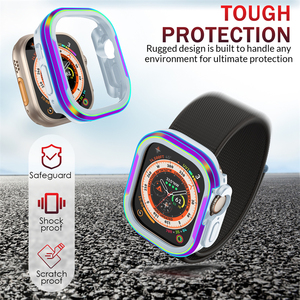 Protector de Parachoques Metálico Ultra-Style, Carcasa de Aleación de Aluminio para <span class=keywords><strong>Apple</strong></span> <span class=keywords><strong>Watch</strong></span> Series 11/10 42mm 46mm 49mm - Product Image 3