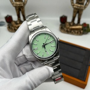 Reloj de Buceo de Lujo para Hombre, 39 mm, Acero Inoxidable, Cristal de Zafiro, Esfera con Diseño de Aguacate, Movimiento Automático ETA 3230, Resistente al Agua 50 Bar - Product Image 4