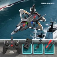 Mainan Pesawat Terbang J-35 Baru, Hadiah Siap Pakai, Pesawat Listrik 4CH, Model Jet Tempur Stunt, Video HD 1080p, RC Jangkauan 120m