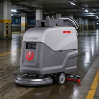 CleanHorse ARES550 - Fregadora de Pisos Autopropulsada, Compacta, Industrial, Eléctrica, para Fábrica