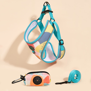 <span class=keywords><strong>Harness</strong></span> Hewan Peliharaan Desain Baru <span class=keywords><strong>2026</strong></span> 3-in-1 Rompi Anjing dengan Tas Poppy untuk Jalan-jalan di Luar Ruangan, Dapat Disesuaikan dalam 2 Warna, Grosir - Product Image 4