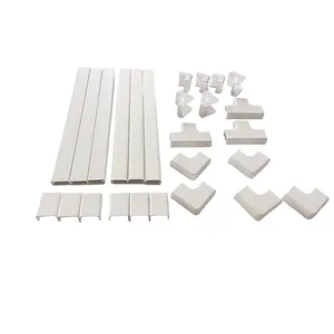 Cable Management Trays Cheap Price Tv Wire Cover Pvc Cable Trunking Fire-retardant Wiring Ducts Cable Raceway Trunking Price