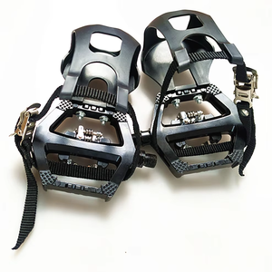 <span class=keywords><strong>Pedales</strong></span> de bicicleta de barril de aluminio pulido, <span class=keywords><strong>pedales</strong></span> de rodamiento sellado <span class=keywords><strong>compatibles</strong></span> con <span class=keywords><strong>SPD</strong></span> para bicicletas de ejercicio MTB Fitness - Product Image 3