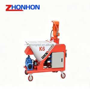 Solution professionnelle pour la rénovation de bâtiments, machine à projeter le plâtre, machine à projeter le mortier automatique, pulvérisateur de ciment - Product Image 2