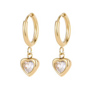 Light Luxury PVD Gold Plated <strong>Stainless</strong> <strong>Steel</strong> Zircon Drop Earring for Girlfriend Lady Everyday <strong>Jewelry</strong> - Product Image 6