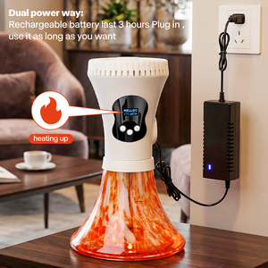 Novedad 2026: Kit completo de cachimba electrónica de larga duración con espejo, luz RGB y 3 horas de autonomía de batería, portátil para uso en interiores y exteriores - Product Image 4