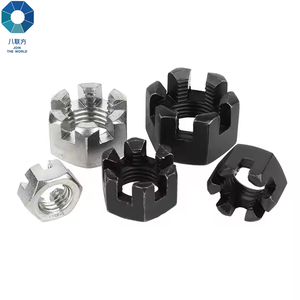 Tuerca almenada <span class=keywords><strong>de</strong></span> alta calidad DIN 935 Tuerca <span class=keywords><strong>de</strong></span> Castillo hexagonal chapada en zinc - Product Image 6
