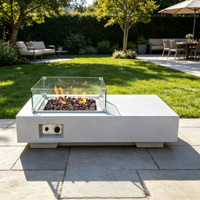 Transformez votre espace extérieur avec cette magnifique table à feu
